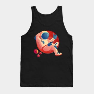 Astronaut in open space Tank Top